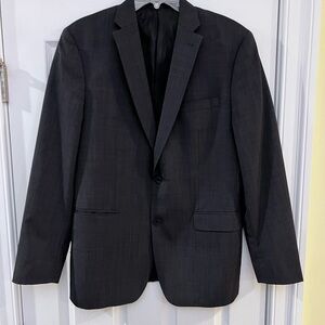 Men's Size 42R Bar III MACY'S Charcoal Men's Blazer GUC
